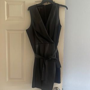 A black dress from BCBG